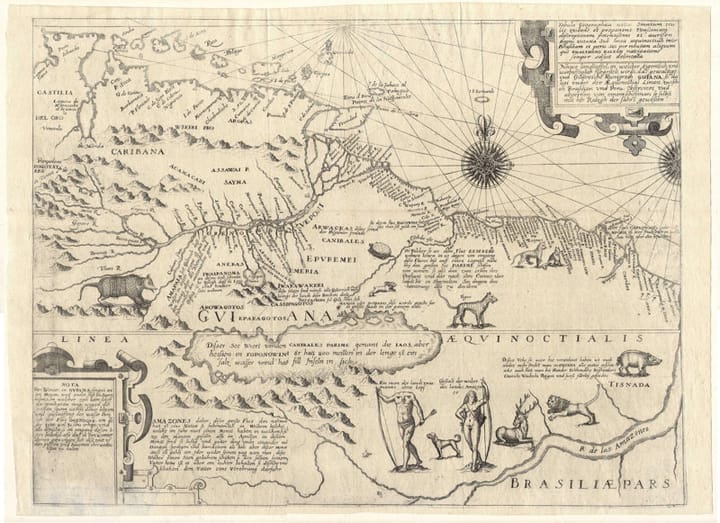 Las expediciones por el Amazonas en el siglo XVI, por Francisco de Orellana